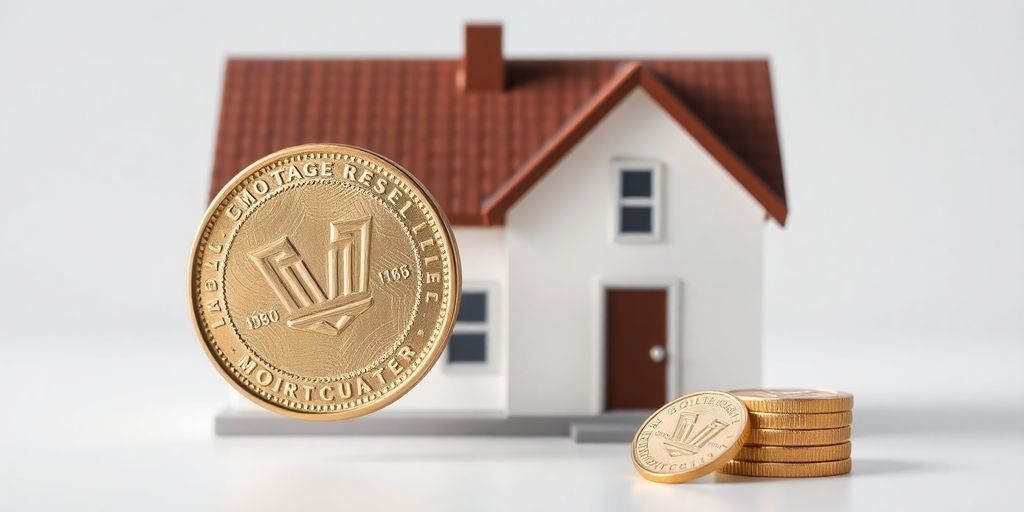 House with money flowing out reducing the payment.