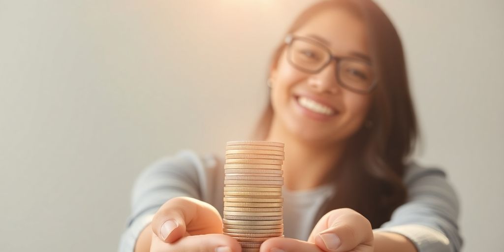 Student receiving money from an IRA.